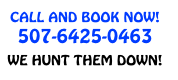 callandbook - Panama Sport Fishing Charters Bold blue banner that says 'Call and book now!' with phone number 507-6425-0463 and black text 'We hunt them down!'
