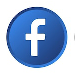 Facebook logo button that links to our Facebook page